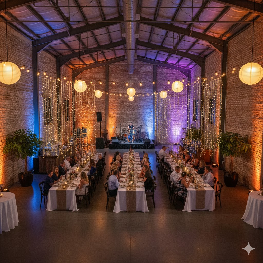 Outdoor wedding ceremony setup beneath the pavilion at Silver Mesa Ridge